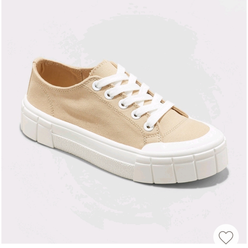 Mad Love Women's Fran Apparel Sneakers- Tan
